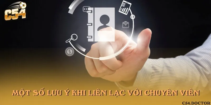 Lưu ý về cách trình bày và hình thức liên lạc với trang thông tin