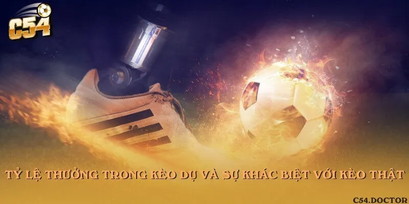 Tỷ lệ thưởng trong kèo dụ và sự khác biệt với kèo thật