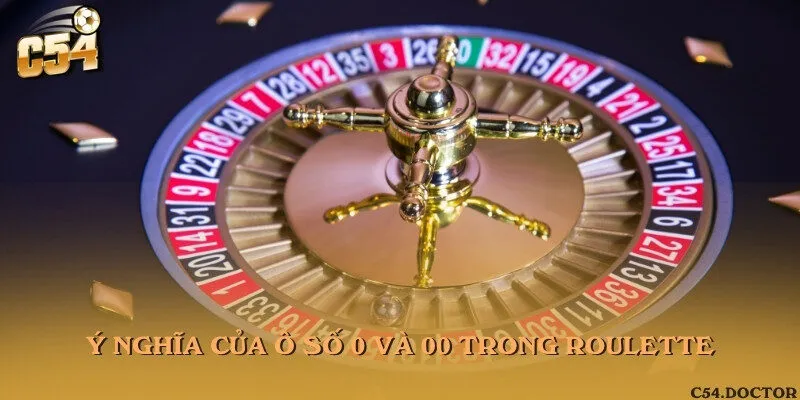 Ý nghĩa của ô số 0 và 00 trong Roulette